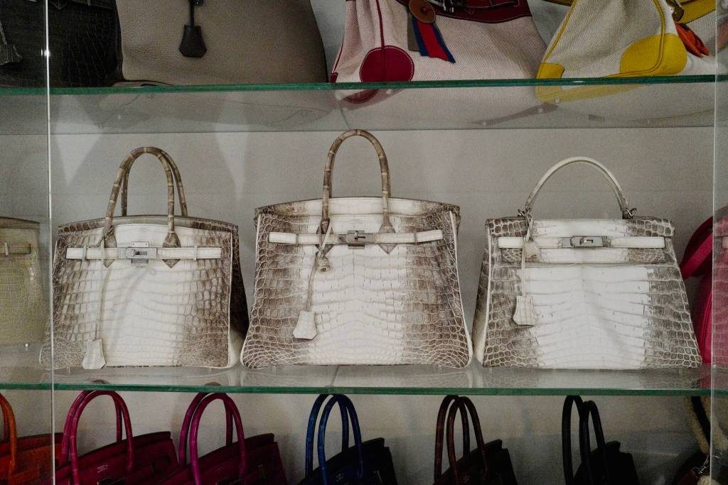 largest collection of birkin bags