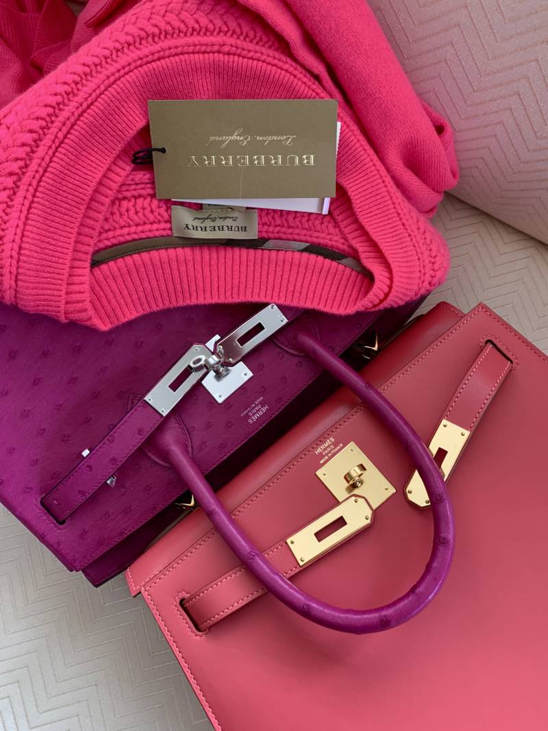 Hermès Pinks: Rose Pourpre vs Magnolia, PurseBop