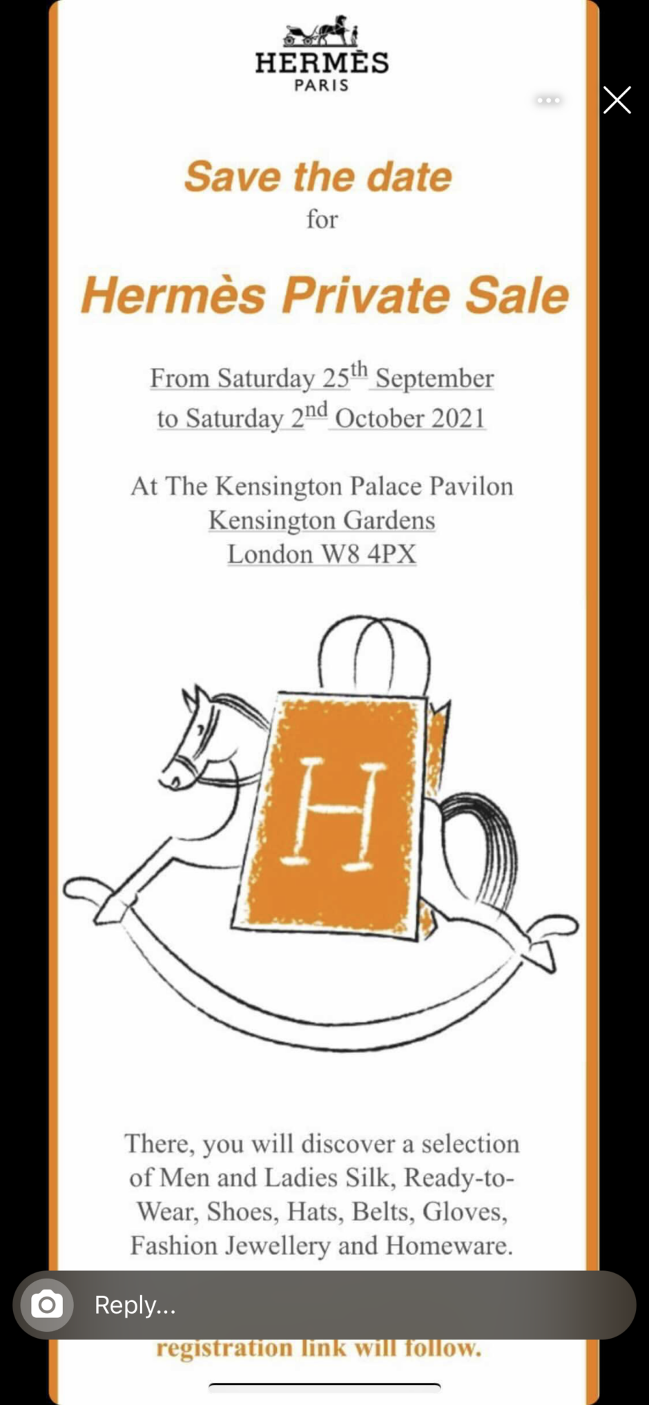 Hermes Sample Sale September 2013 –