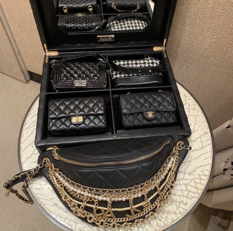 The Chanel Quilted Box Set with 4 Mini Bags