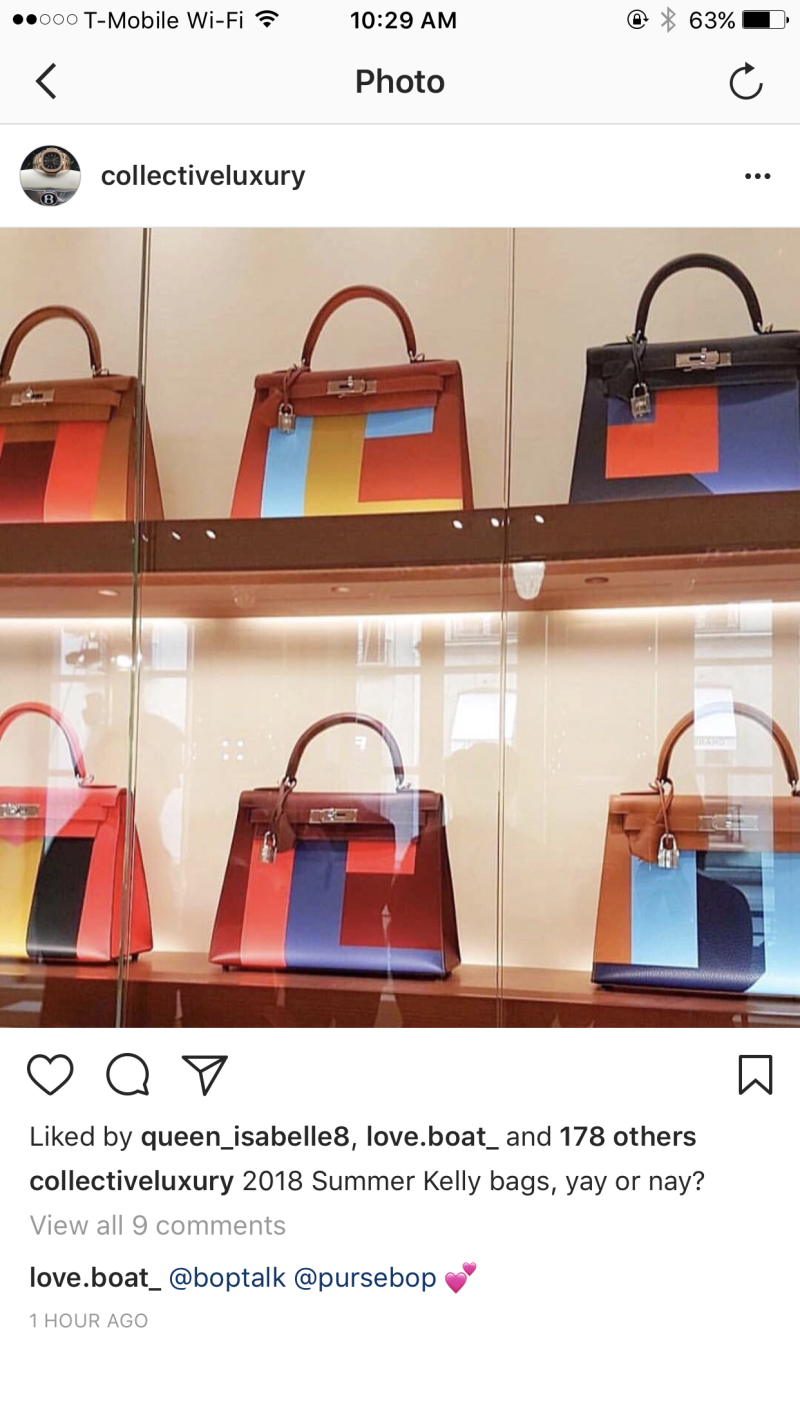 birkin colors 2018