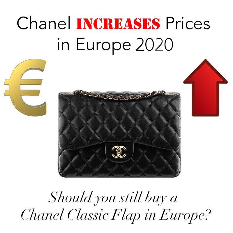 Chanel is Likely to Increase Prices in Europe | PurseBop
