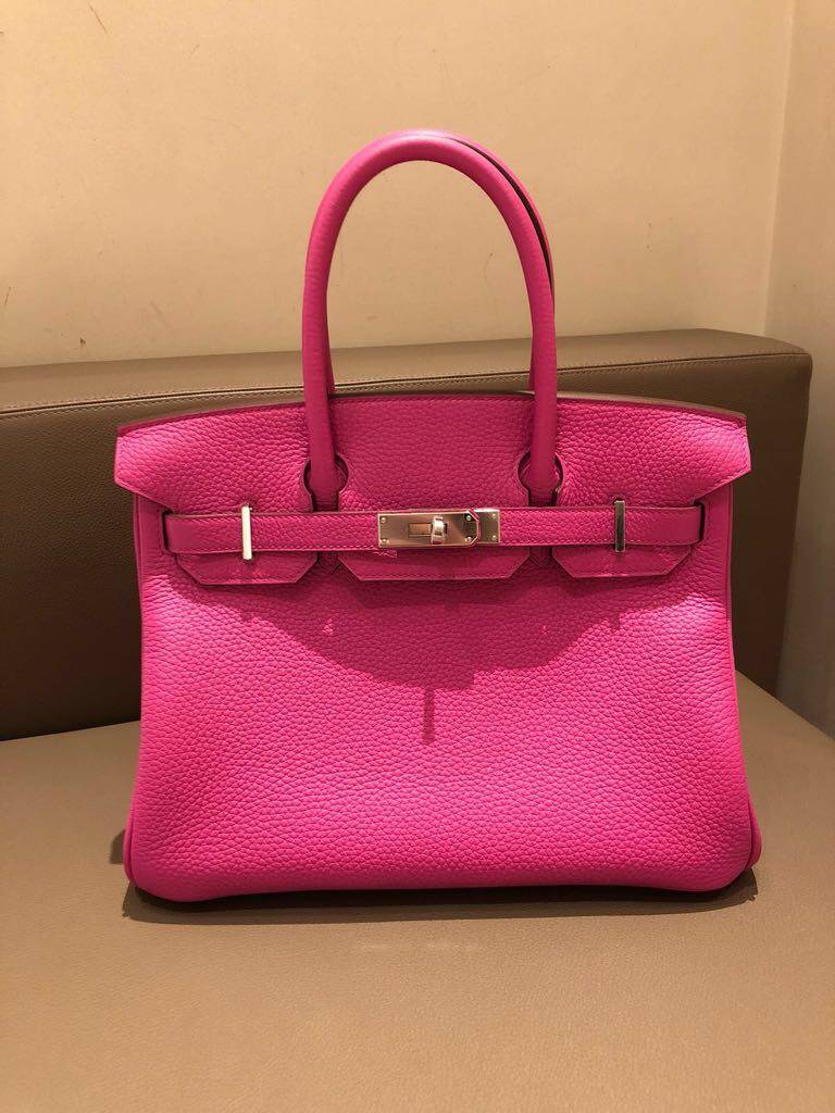 Tickled Pink with a Dash of Hermès Rose Pourpre - PurseBop