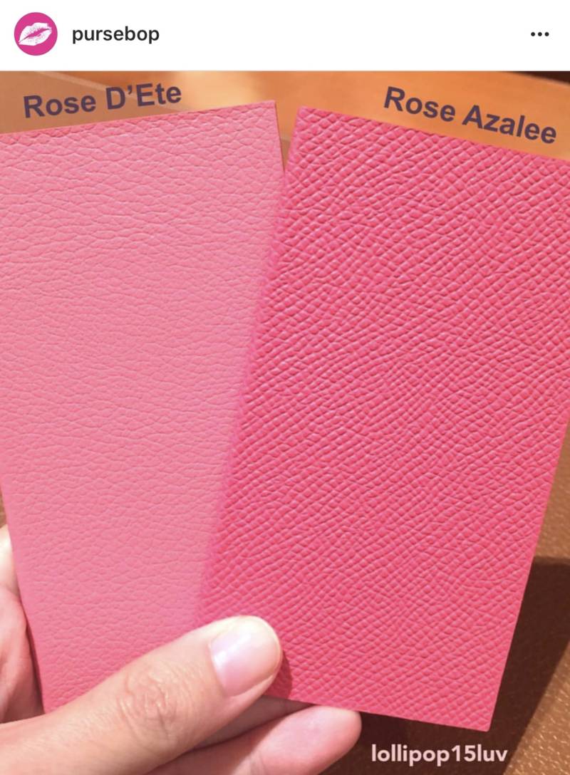 hermes rose shocking vs rose tyrien