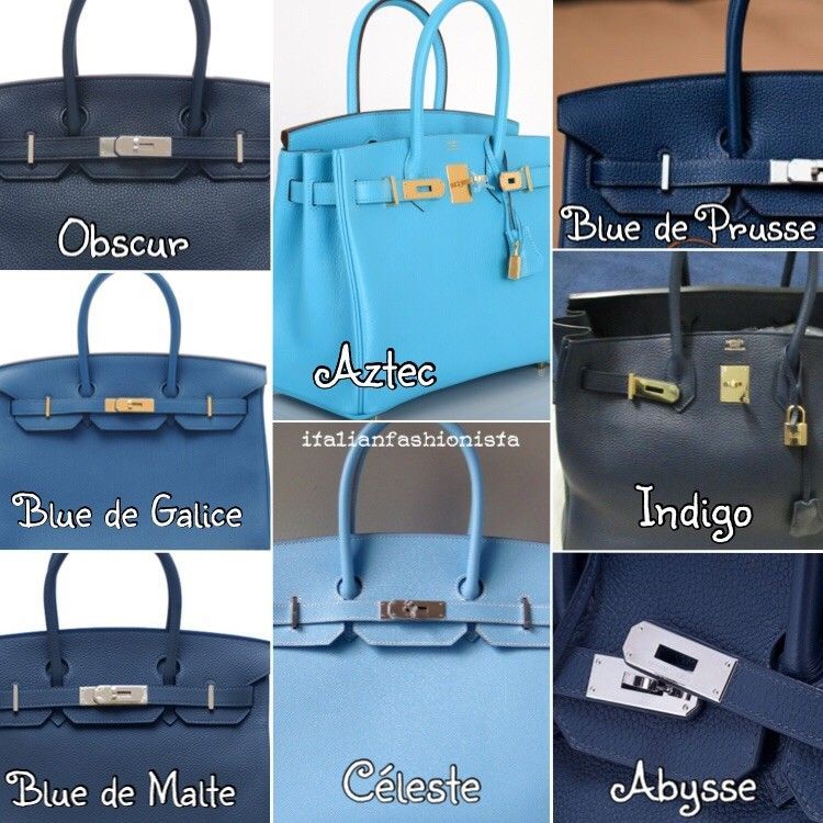 birkin colors chart