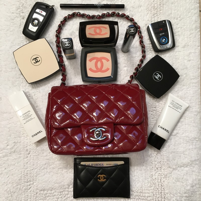 chanel crossbody purse chain