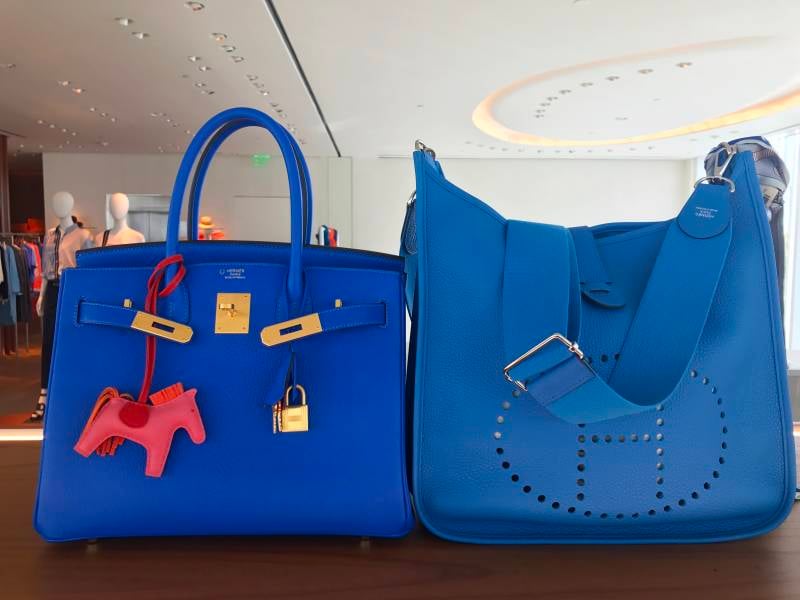 hermes blue zanzibar vs blue hydra