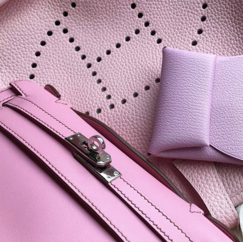 In Praise of Hermès's Seemingly Endless Rainbow of Pink Leathers - PurseBlog