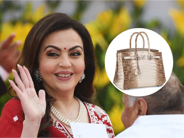 nita ambani hermes bag