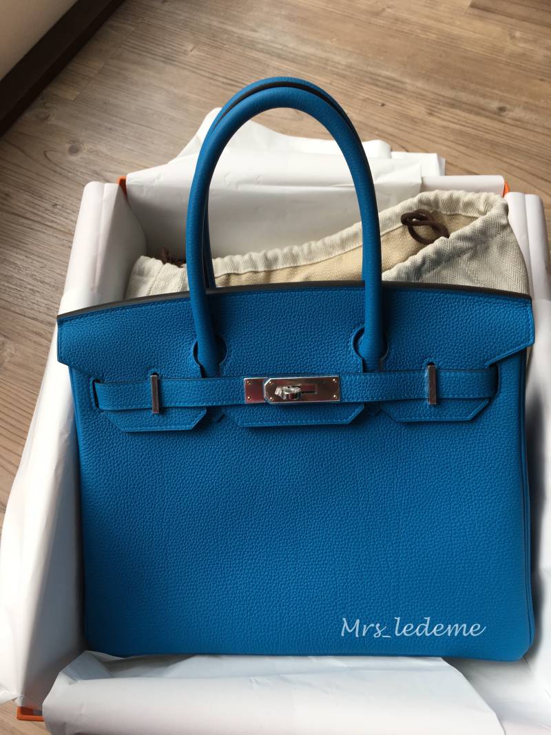 Bleu Paradis (Paradise Blue) (Paradise Blue) Hermes color - Vendome Monte  Carlo