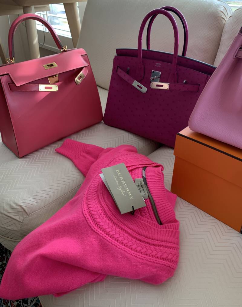 Tickled Pink with a Dash of Hermès Rose Pourpre - PurseBop