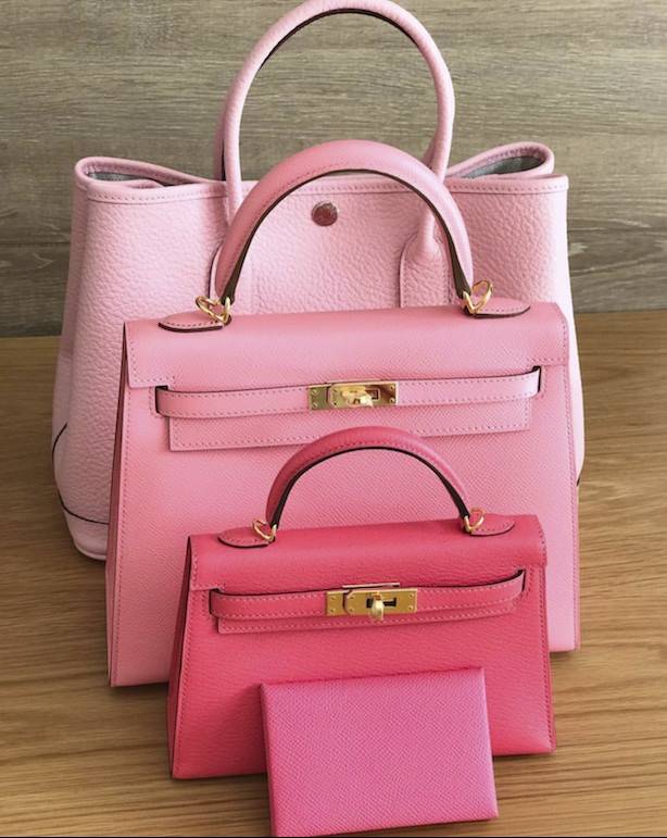 Hermès F/W 2017 Rose Pourpre color is a balance between hot pink