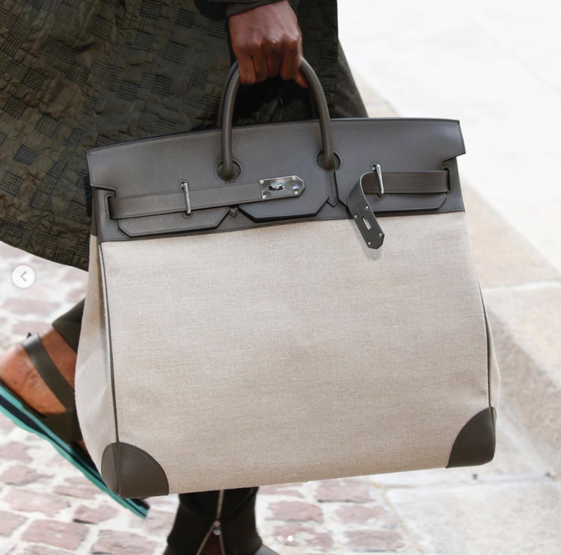 hermes mens travel bag