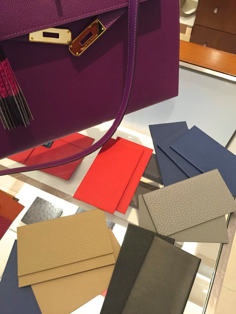 2016 Hermes Color Swatches F/W PurseBop