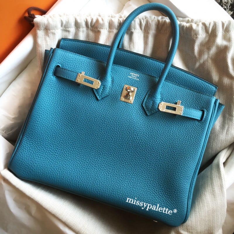 Hermes Birkin 25 Jean Togo Bag