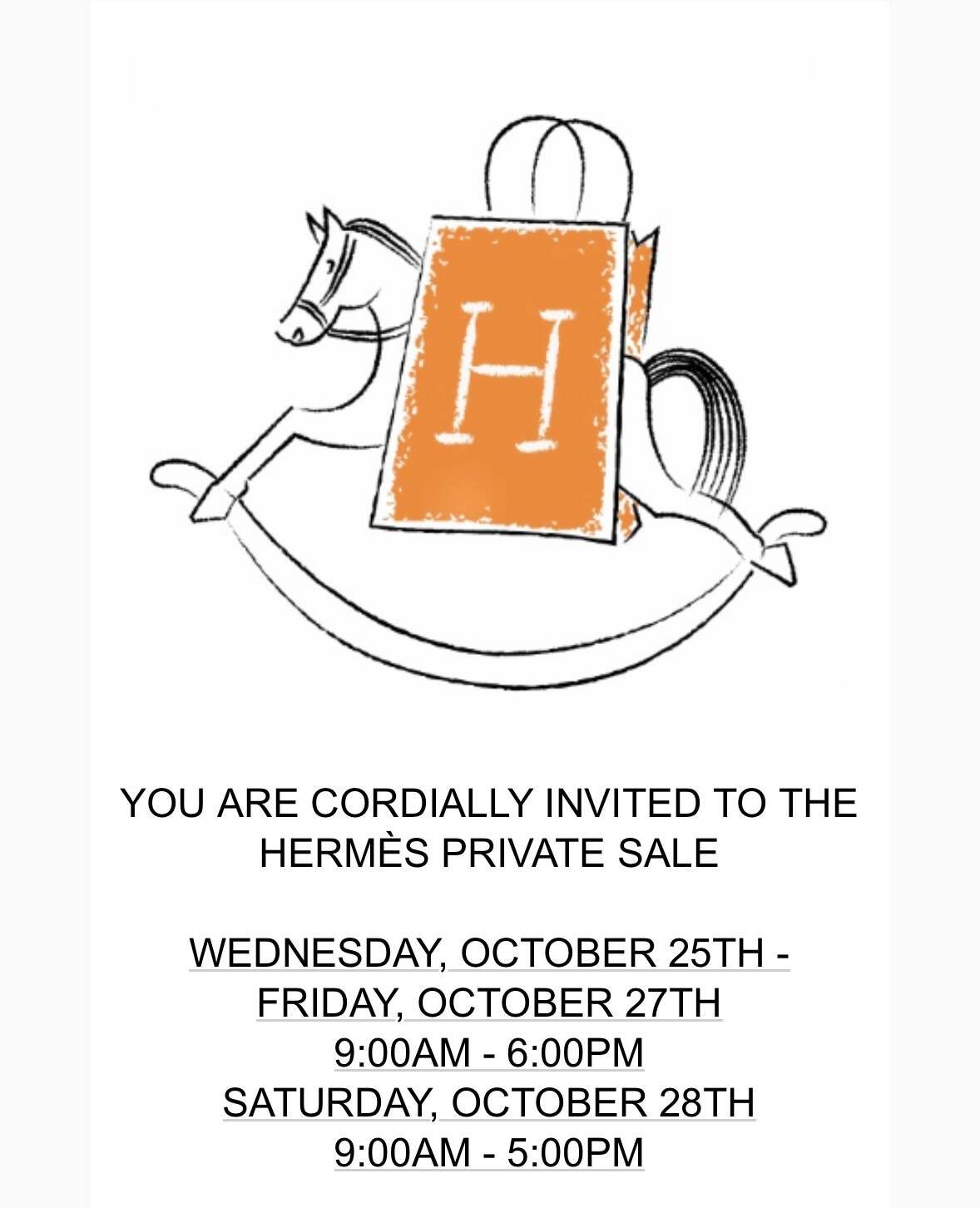 hermes private sale 2022