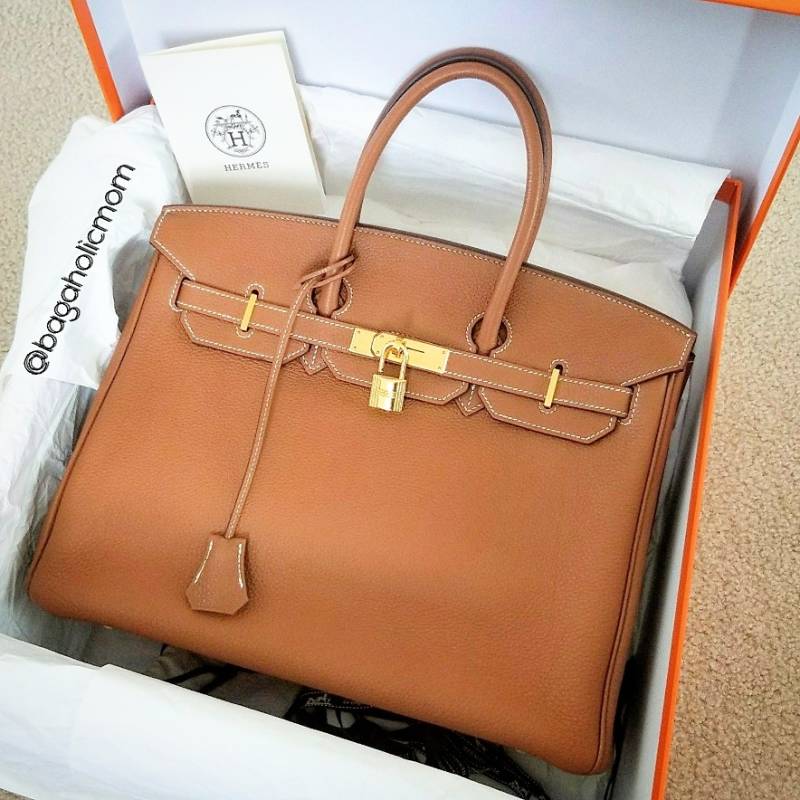 Hermes Kelly review: Holy Grail Bag in Gold colour - Happy High Life