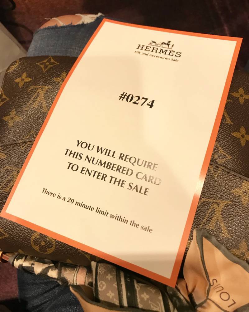 hermes vip sale