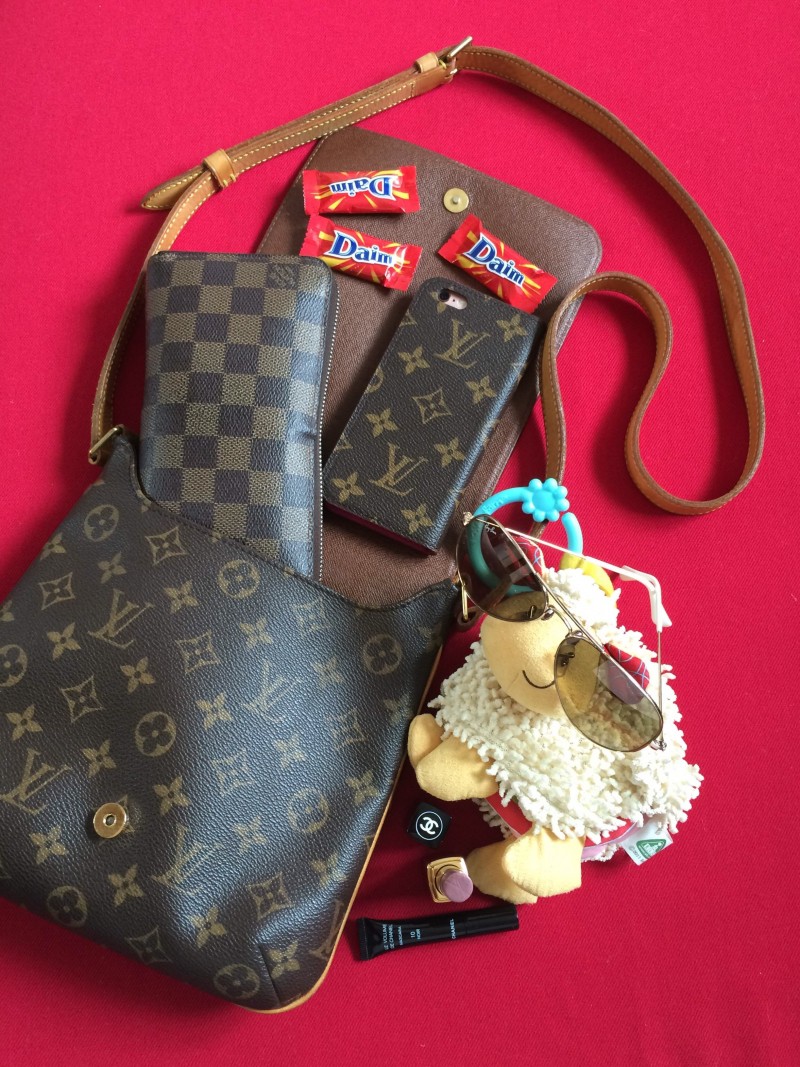 Louis Vuitton Black Epi Leather Monceau Bag - Yoogi's Closet