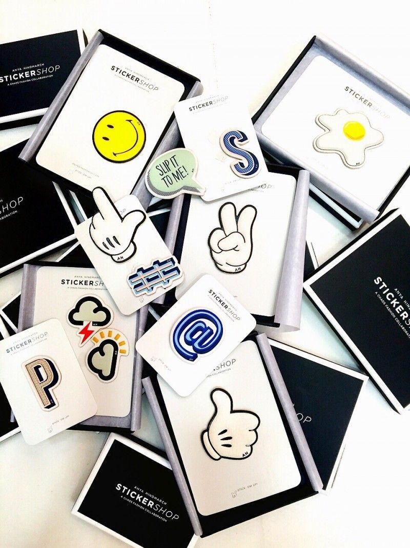 Anya hindmarch deals stickers sale