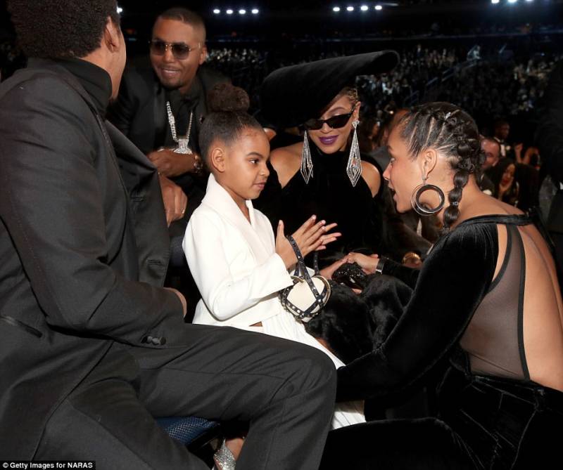 Blue Ivy carries $1,820 Louis Vuitton bag to NBA game