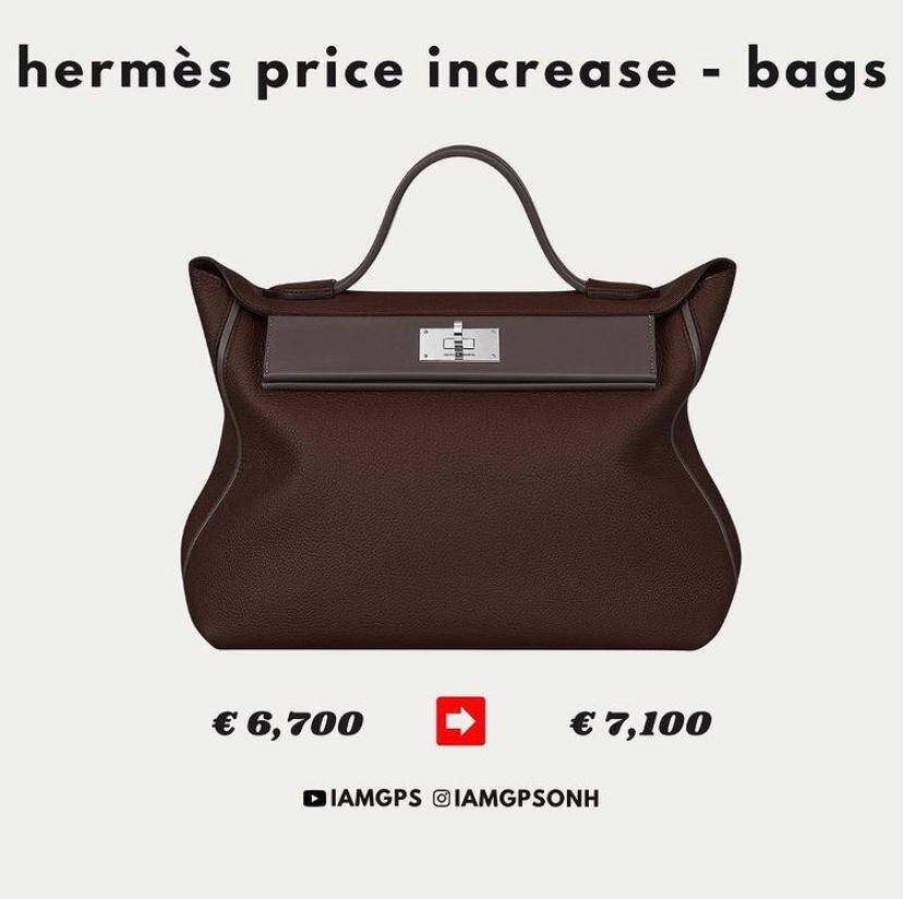 Hermès Prices on the Rise in Europe and Soon Will Be Here in the US