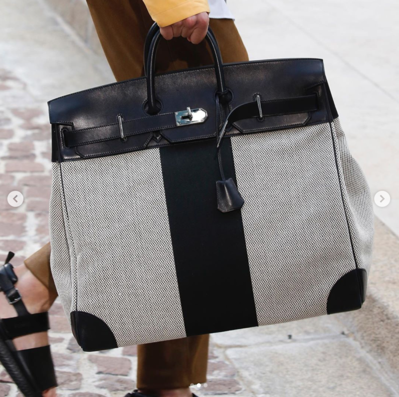 hermes mens tote