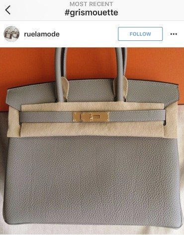 Brand new Hermes Kelly 25 Gris Asphalt ostrich ghw – Ruelamode