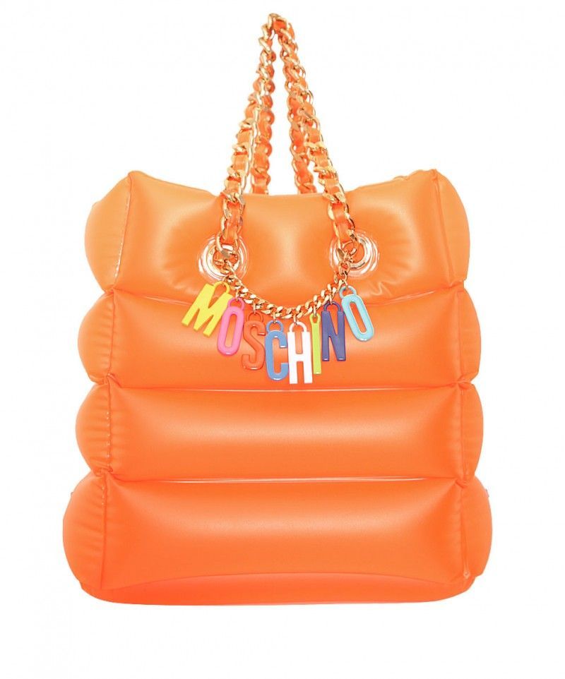 moschino blow up bag