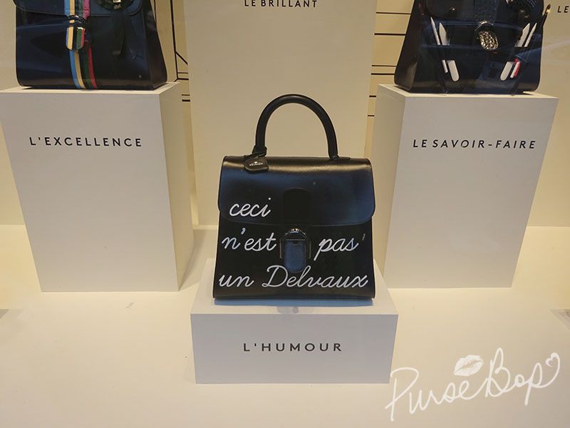 Ceci n'est pas un Delvaux - PurseBop