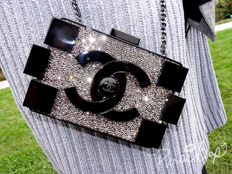 Chanel glitter lego clutch  Chanel clutch, Chanel lego, Bags