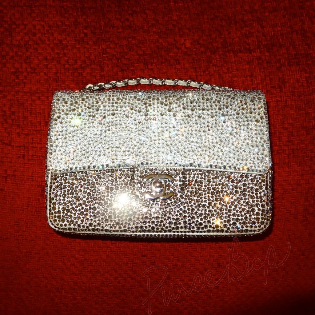 UNBOXING  Chanel Classic Flap Swarovski Crystal Bag 2021 