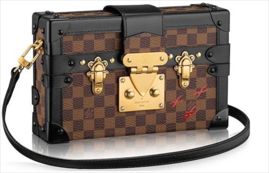 Louis vuitton sac petite malle sale