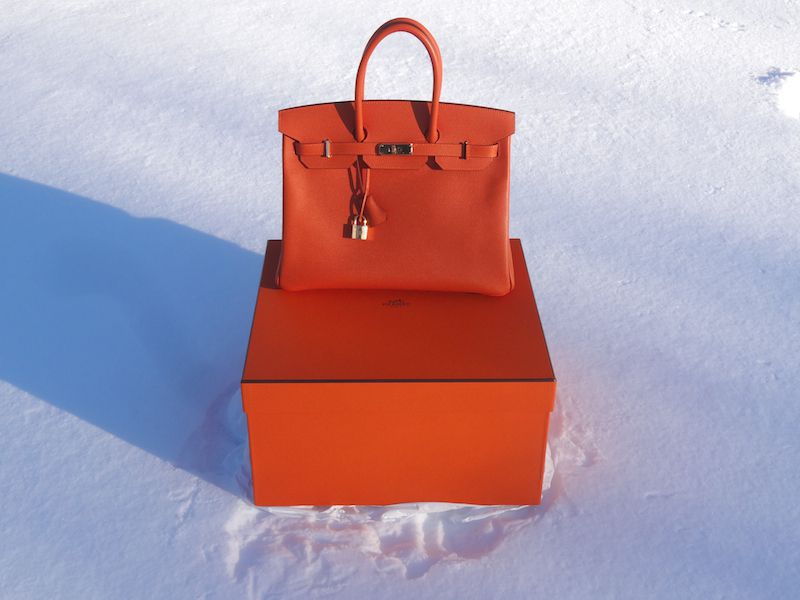 PurseBop takes her Maiden Voyage to the Hermès Mothership