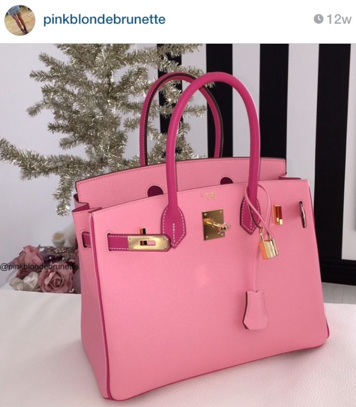 hermes special order pink