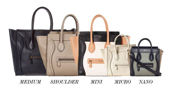 Celine Nano Luggage vs Givenchy Mini Antigona Comparison