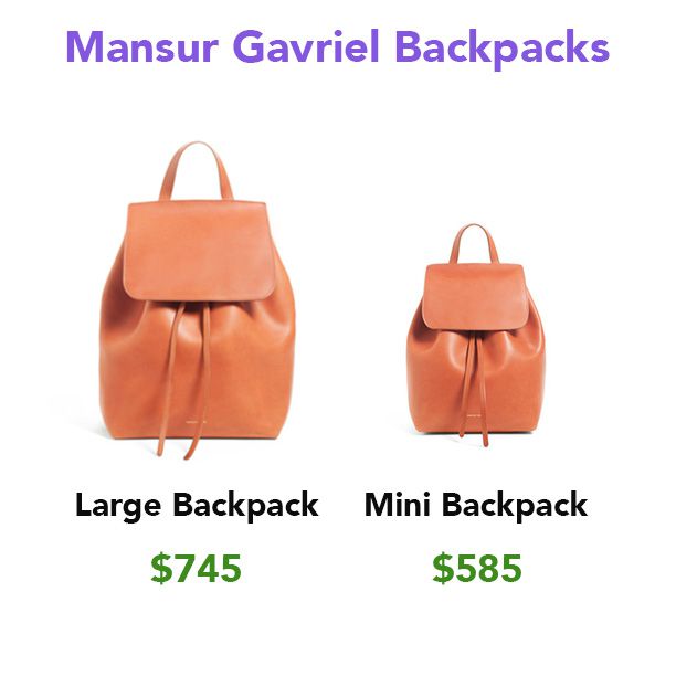 mansur gavriel backpack