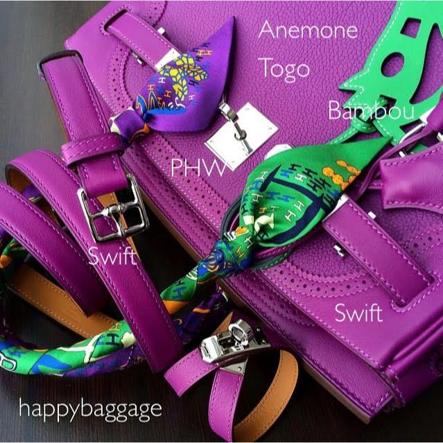 Lot - Hermes Rouge Garance Togo 25 Birkin Bag