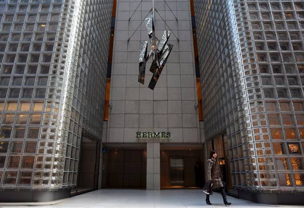 Hermes Store in Tokyo, Japan - Ginza District