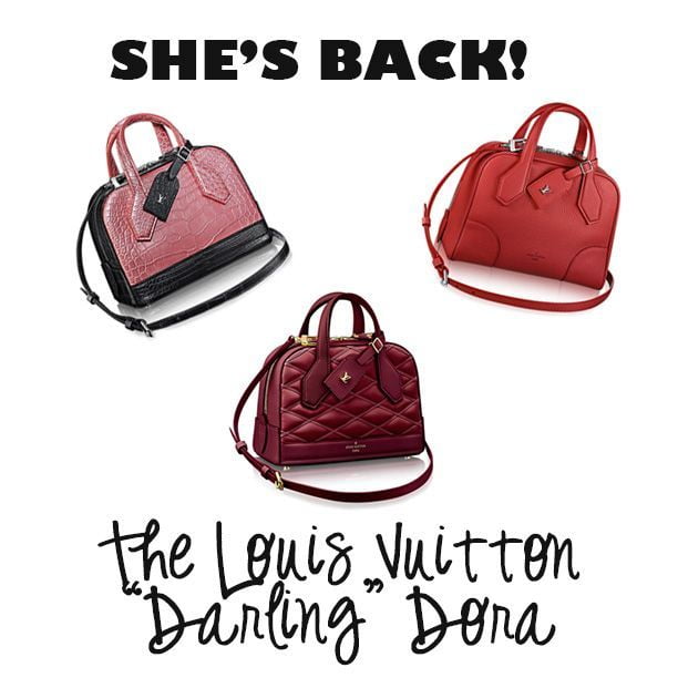 New Fall 2015 Louis Vuitton Dora Bags