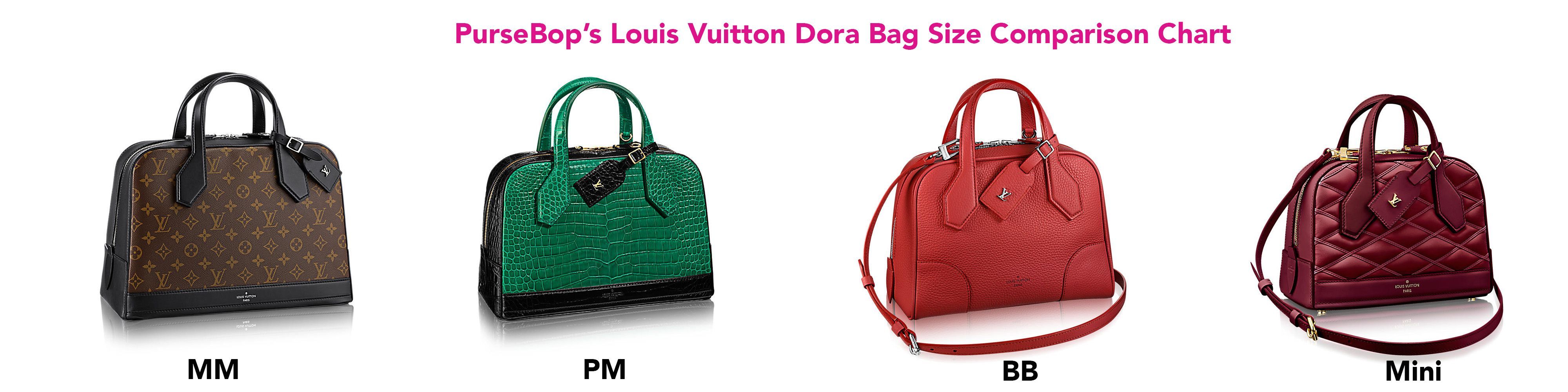 Louis Vuitton Dora Small Bag in Red