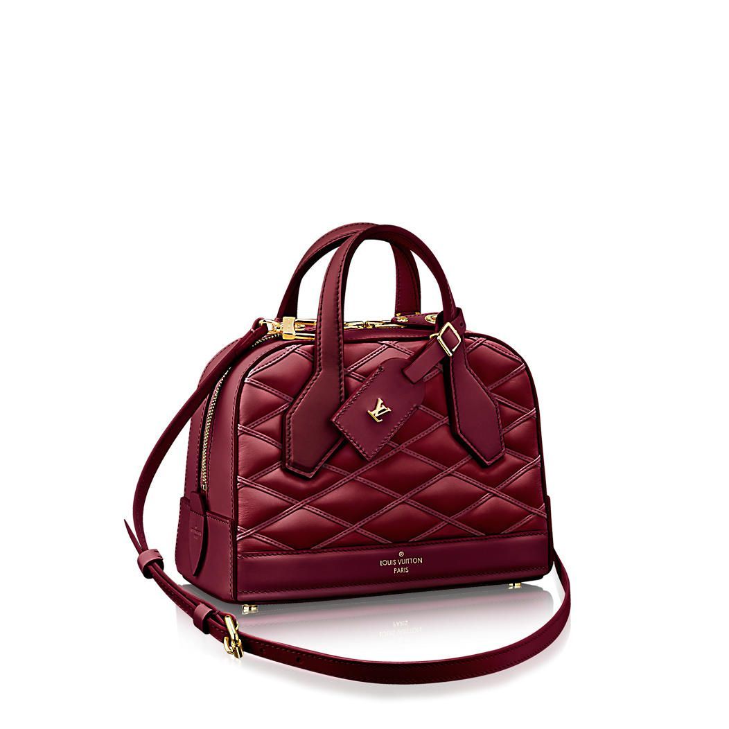 Dora leather handbag Louis Vuitton Burgundy in Leather - 30328988