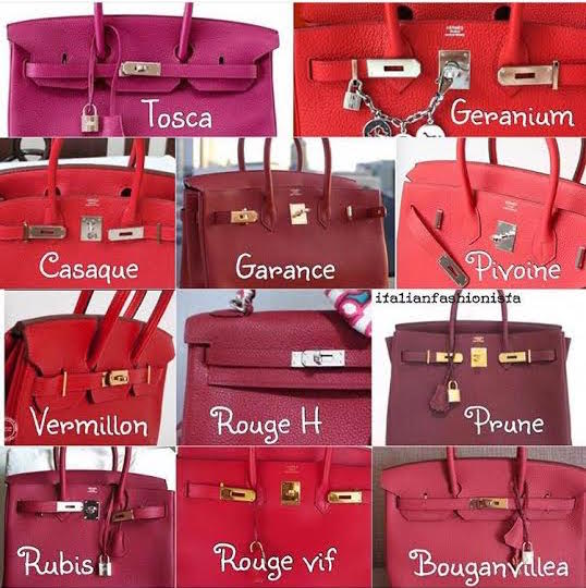 hermes rouge h color