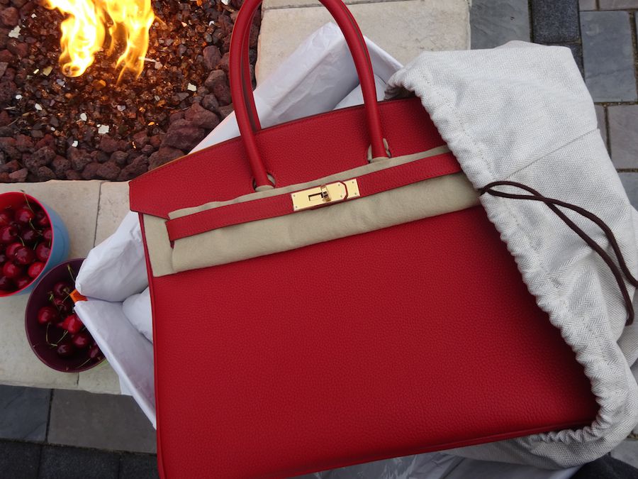 hermes vermillion vs rouge casaque