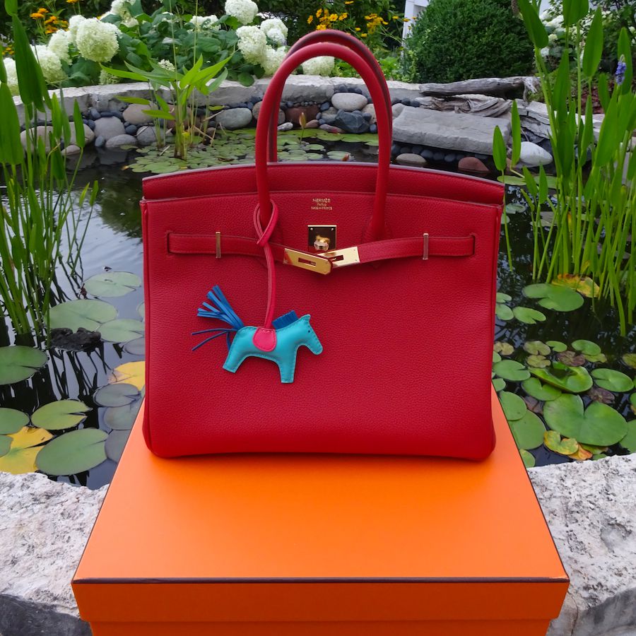 hermes red color chart