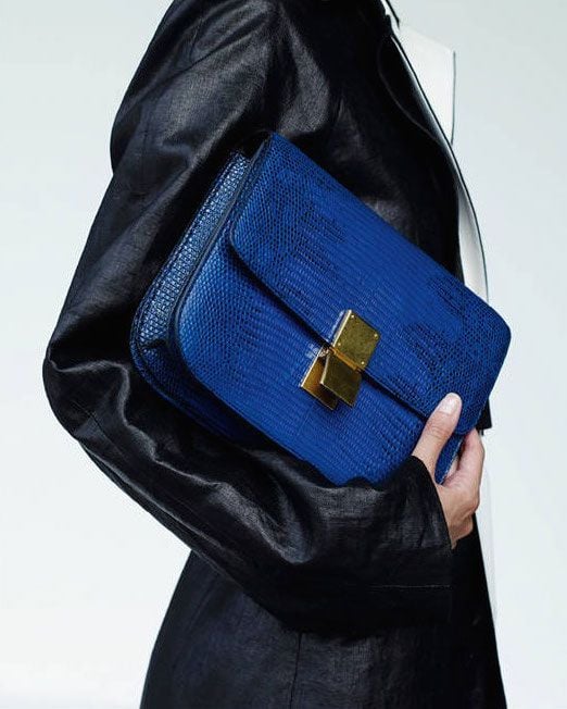 Celine Medium Classic Bag In Box Calfskin Red GH – Designer Exchange Ltd