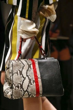 Prada-BeigeBlackRed-PythonCrocodile-Top-Handle-Bag-Spring-2016-300x450