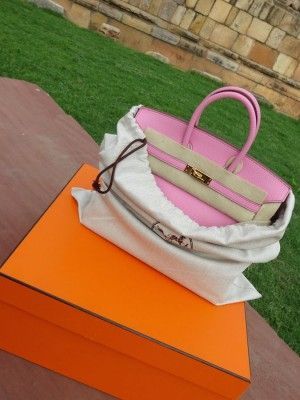 Hermes Bubblegum Pink Tag Archive PurseBop