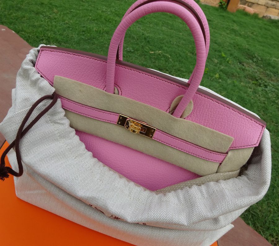 Birkin 25 Togo Bubblegum 5P