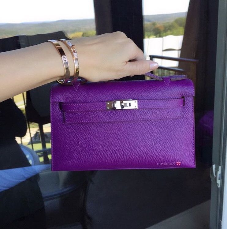 hermes mini kelly anemone